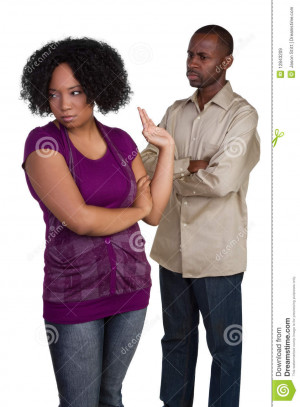 Royalty Free Stock Images: Angry Couple