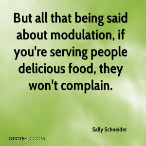 Sally Schneider Food Quotes