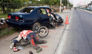 riding in and crashed into a telephone pole. Greg, from driving drunk ...