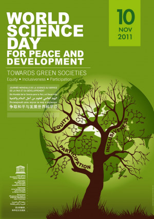 Official Poster of the 2011 World Science Day for