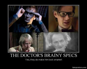 The Doctor and his specs