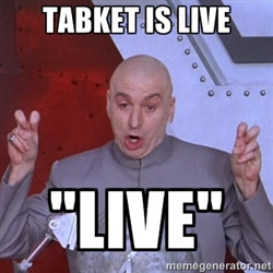 Dr. Evil Air Quotes - Tabket is live 