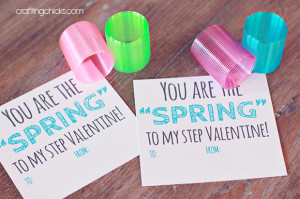 Slinky Valentine *Free Printable