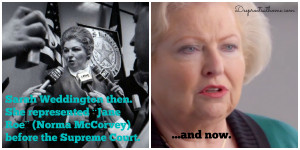 Wade' (and what I didn't know), Norma McCorvey, Justice Harry Blackmun ...