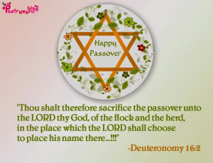 Happy Passover Quotes and Sayings and Pesach Greeting Pictures