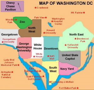 District of Columbia State Map