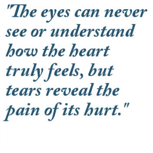 Quote About Pain in the Eyes