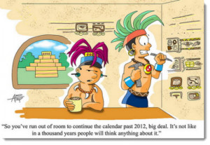 Mayan Calendar Oreo Cartoon