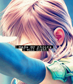 ... Claire “Lightning” Farron quotes from FFXIII/FFXIII-2/Dissidia 012