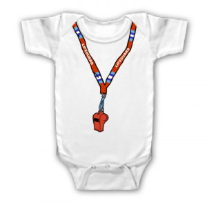 Funny Sayings Onesie Shirt Lifeguard Whistle Cute Kids Toddler