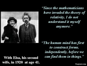 Re: Famous Quotes By Albert Einstein