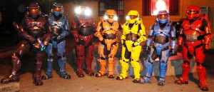 Halo Cast of Red vs Blue by LilMisteek