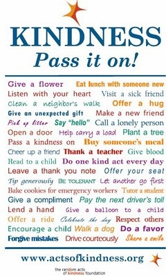 or three...and just do it! :) Do good deeds every day Do good deeds ...