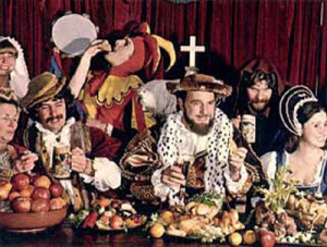 ... for a king; a king who likes curry and chips, but a king nonetheless