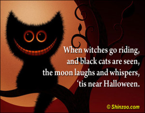 ... Seen.The Moon Laughs and Whispers Tis Near Halloween ~ Halloween Quote