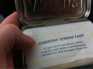 Altoids: The Curiously Full of Shit Mints.