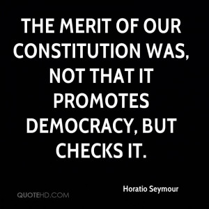 Horatio Seymour Quotes