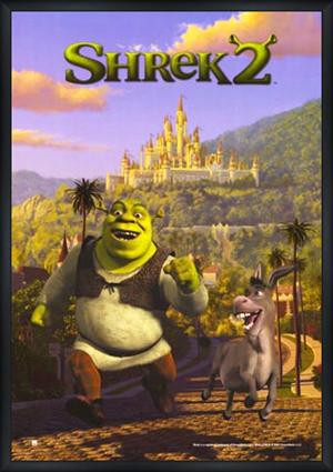 no shreks sidekick donkey cute faces are featured playing tv