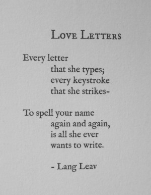 New book Love & Misadventure by Lang Leav