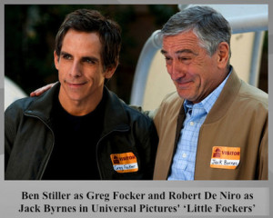 Ben Stiller as Greg Focker and Robert De Niro as Jack Byrnes in ...