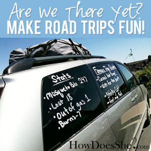Fun Road Trip Activities from HowDoesShe.com #activities #roadtrip # ...