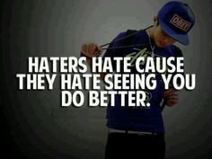 love my haters!!