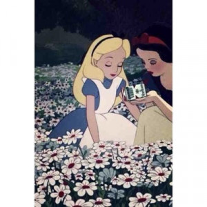 disney tumblr Grunge flowers Alice In Wonderland garden snow white ...