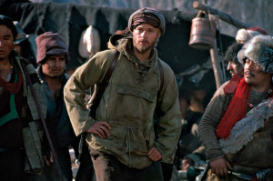 Still of Brad Pitt in Seven Years in Tibet (1997)