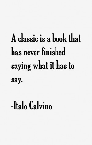 Italo Calvino Quotes & Sayings