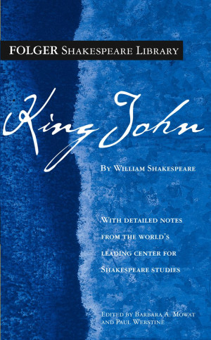 Folger Edition cover of King John