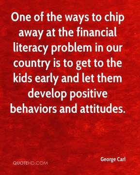 One of the ways to chip away at the financial literacy problem in our ...