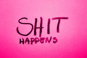 11148 notes tags pink quote quotes shit happens life text message ...