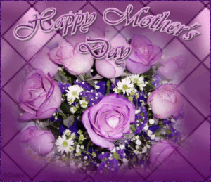 Myspace Graphics > Mother's Day > happy mother day purple Graphic
