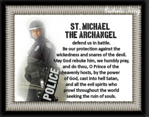 st michael police officer prayer