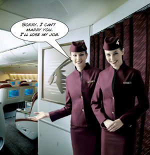 Qatar Air forces flight attendants to seek permission to get married