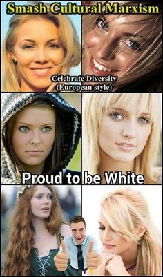 proud to be white proud to have a job proud to pay taxes to support ...