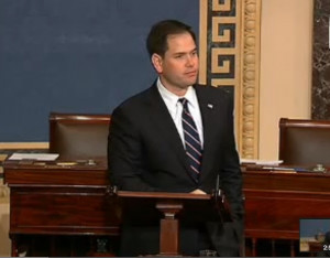Marco Rubio Quotes Wiz Khalifa and Jay-Z on Senate Floor