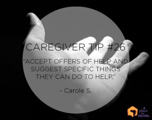 Place for Mom Caregiver Tip 26