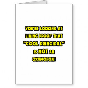 High School Principal Jokes Cards & More
