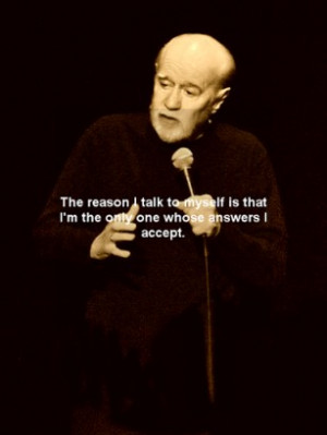 George Carlin quotes, is an app that brings together the most iconic ...