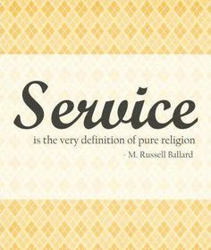 lds beliefs pure religion lds service quotes collection of quotes ...