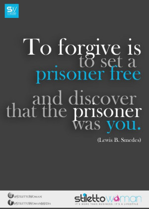 ... free and discover that the prisoner was you.