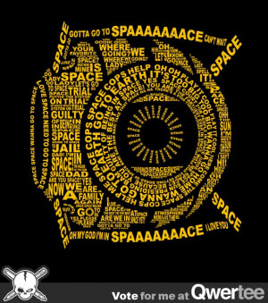 Portal 2 Space Core Wallpaper Quote the space core by