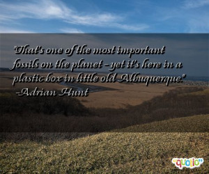 Fossils Quotes