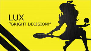 Lux Quote Silhouette - Yellow - Black - 1920x1080 by urban287