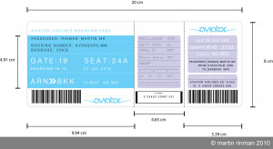 Airline Ticket Images