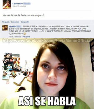 Estoy un poco rallado por mi novia