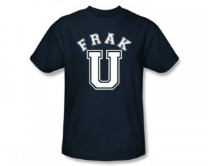 Battlestar Galactica Frak U University Funny Sci Fi TV Show T-Shirt ...