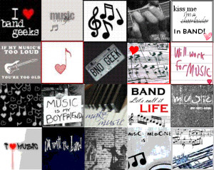band geek collage Pictures, Images and Photos