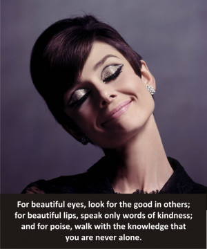 Audrey Hepburn Quote – Words To Live By